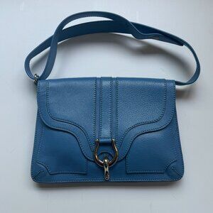 Kate Spade Blue Saddle Purse